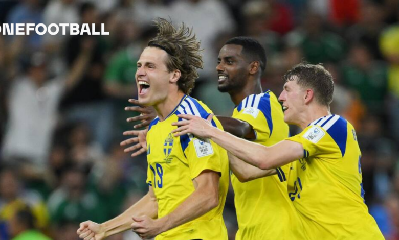 Svanberg Langsung Cetak Gol di Debut Piala Dunia, Swedia Hancurkan Tunisia 5-1