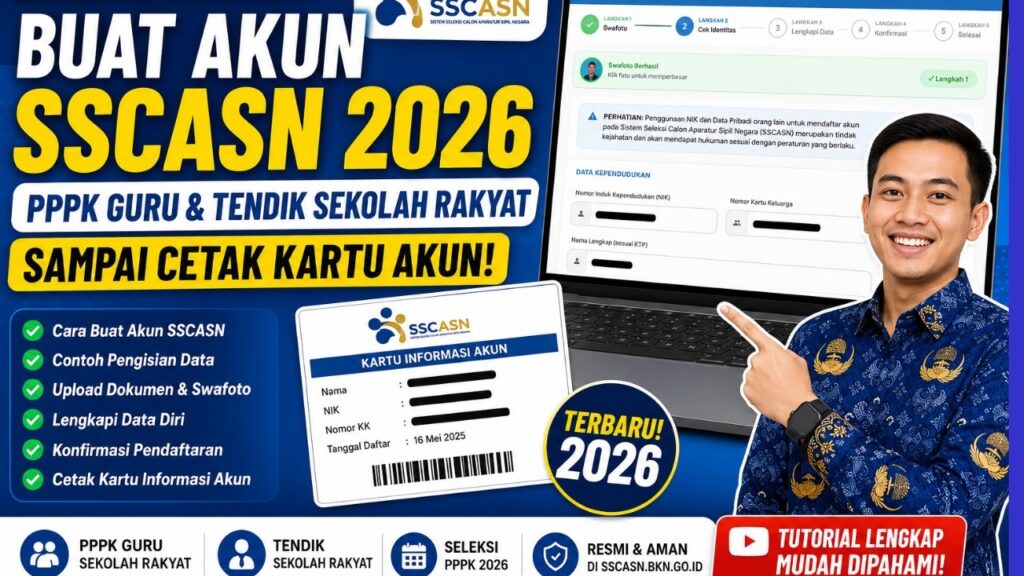 Syarat Daftar SSCASN 2026, Salah Dokumen Bisa Bikin Gagal Sejak Awal