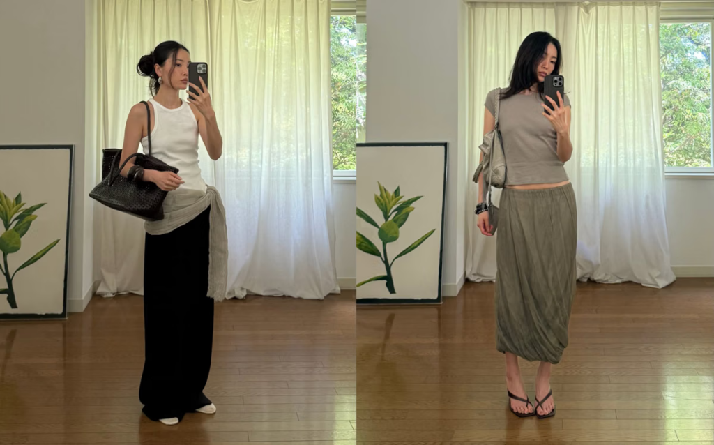 7 OOTD Effortless Chic Ala Emma Jang, Simpel tapi Tetap Elegan Tanpa Ribet