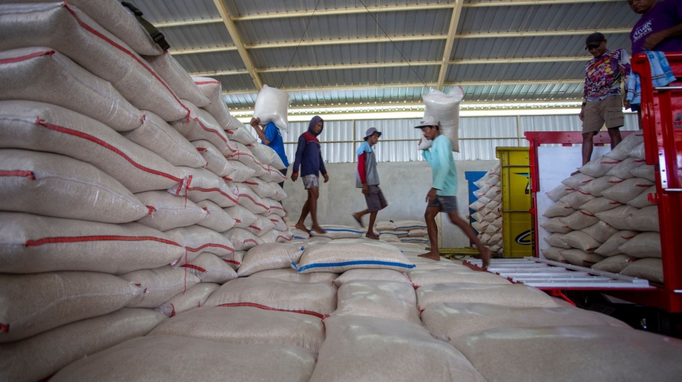Stok Beras Tembus 5,3 Juta Ton, Bapanas Peringatkan Pedagang Tak Main Harga