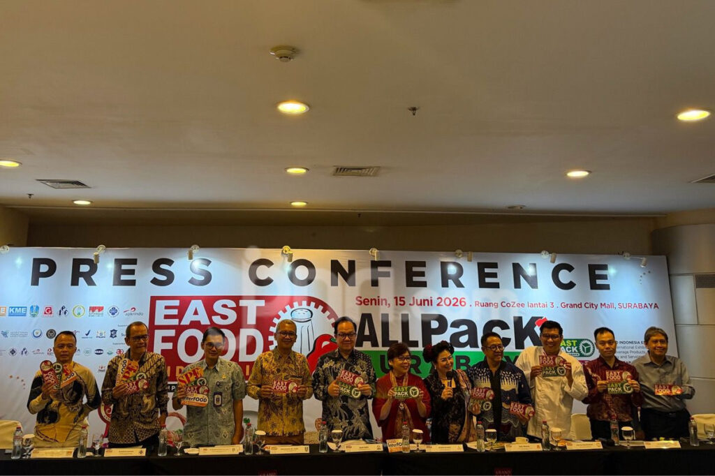 Jatim Punya Momentum Besar, EastFood dan ALLPACK Surabaya 2026 Siap Dorong Industri