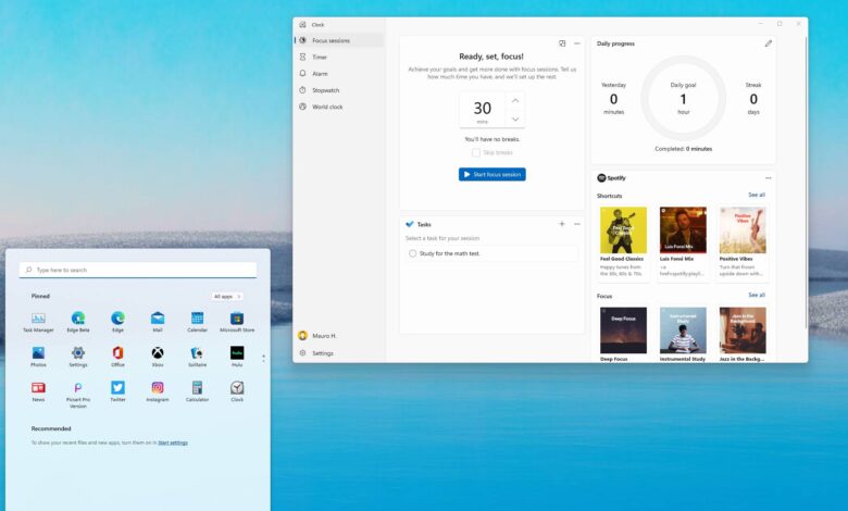 Windows 11 Makin Berbeda, Clock Jadi Aplikasi Bawaan Paling Menarik