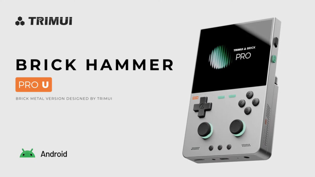 TrimUI Pamer Dua Handheld Vertikal Baru, Satu Bawa Snapdragon G2 dan Bodi Metal