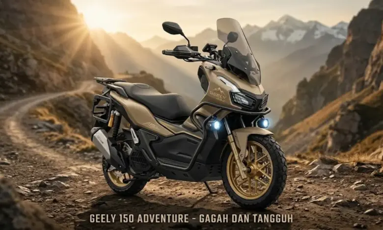 Geely 150cc Sudah Muncul di Asia, Indonesia Masih Belum Punya Jadwal Masuk