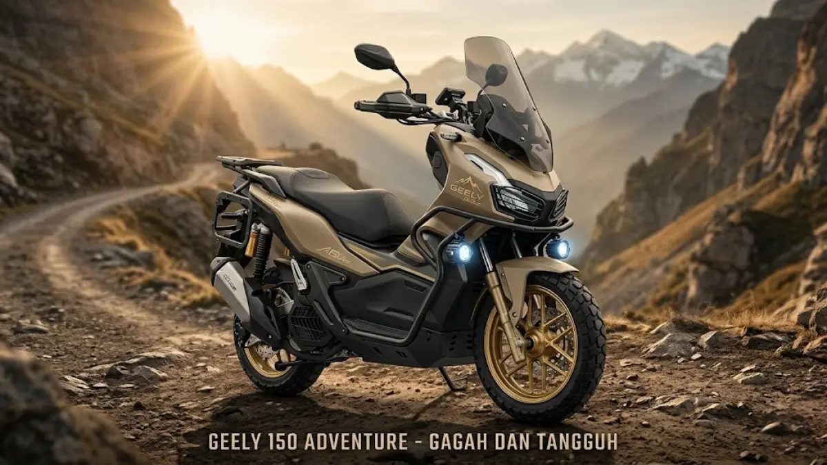 Geely 150cc Sudah Muncul di Asia, Indonesia Masih Belum Punya Jadwal Masuk