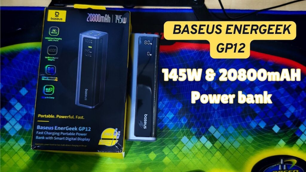 Baseus EnerGeek GR12, Power Bank 20.800mAh yang Bisa Isi Dua Laptop Sekaligus