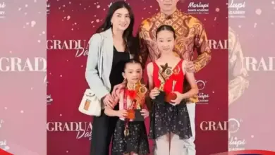Jejak Digital Sarwendah dan Giorgio di Balet Anak Ruben, Publik Pertanyakan Peran Ruben