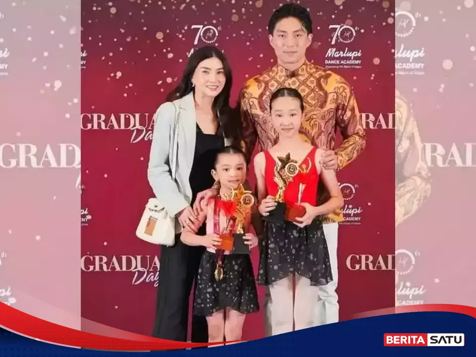 Jejak Digital Sarwendah dan Giorgio di Balet Anak Ruben, Publik Pertanyakan Peran Ruben