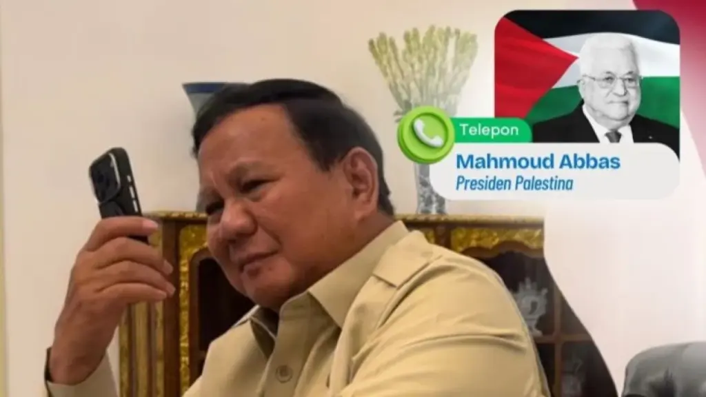 Prabowo dan Mahmoud Abbas Satu Suara, Pesan Indonesia untuk Palestina Menguat