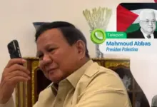 Prabowo dan Mahmoud Abbas Satu Suara, Pesan Indonesia untuk Palestina Menguat