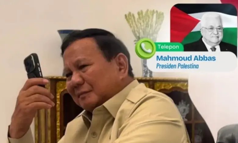 Prabowo dan Mahmoud Abbas Satu Suara, Pesan Indonesia untuk Palestina Menguat