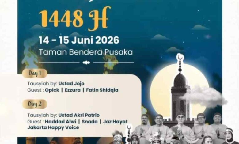 Festival Muharram di Taman Bendera Pusaka, Musik Religi dan Video Mapping Menanti Pengunjung