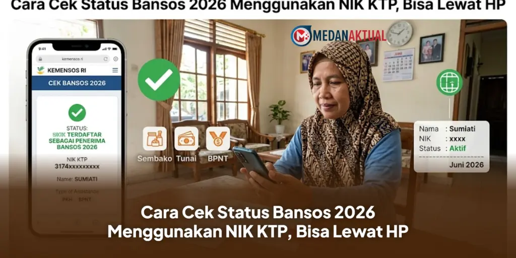 PKH Juni 2026 Bisa Dicek dari HP, Tanpa Antre ke Kantor Bansos