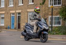 Burgman Street 125EX Mencuri Perhatian di Jakarta Fair 2026, Skutik Harian yang Paling Masuk Akal