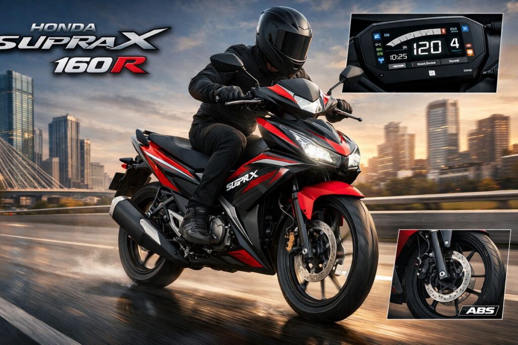 Honda Supra X 160 R 2026 Naik Kelas, Mesin 160cc dan Fitur Modern Siap Menantang Rival