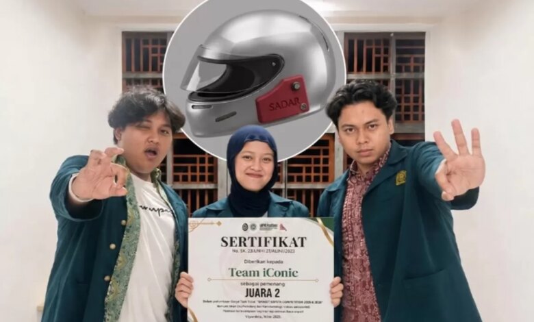 Helm Pintar Mahasiswa ITB Ini Bisa Deteksi Kantuk Sebelum Microsleep Terjadi