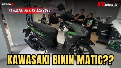 Kawasaki Brusky 125 2026 Bawa Fitur Premium ke Skutik Entry Level, Rival Perlu Waspada
