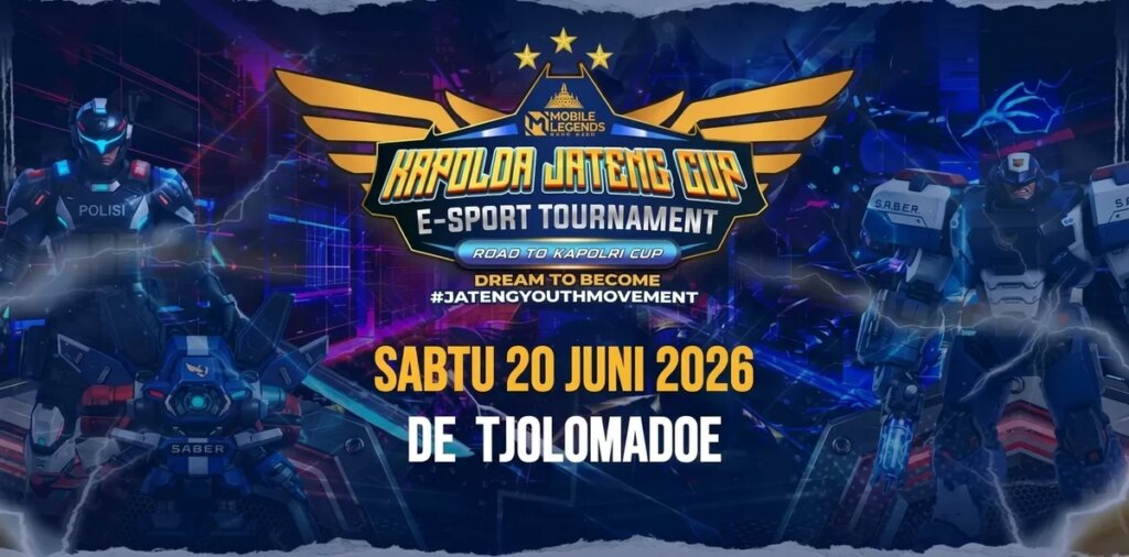 Kapolda Jateng Cup 2026 Bukan Sekadar Duel E-Sport, Ada Cosplay, Meet & Greet, dan Food Festival