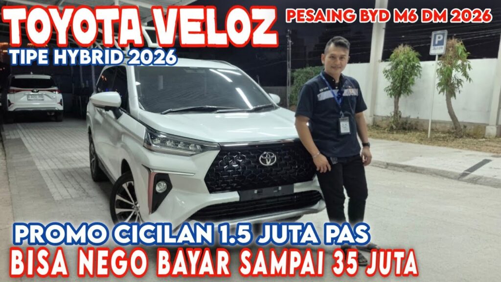 BYD M6 DM Dipasang di Bawah Rp300 Juta, Toyota Veloz Hybrid Langsung Tertekan