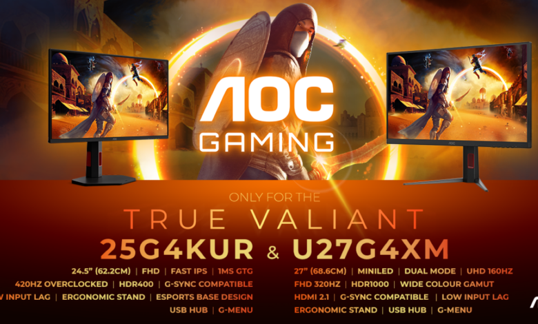 AOC Rilis Monitor 2K 360Hz, QD-Mini LED dan HDR1000 Ikut Masuk Kelas Terjangkau