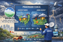 Jawa Barat Masih Cerah Pagi Ini, Sore Hari Sejumlah Wilayah Siaga Hujan dan Petir