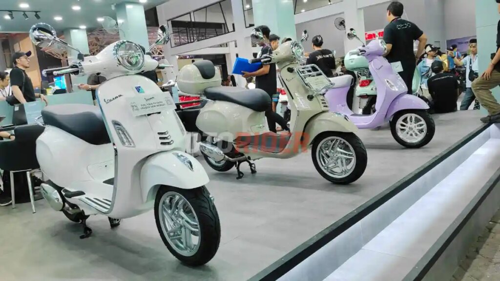 Promo Vespa di Jakarta Fair, Lucky Dip Rp4,7 Juta dan Diskon Aksesori 25 Persen