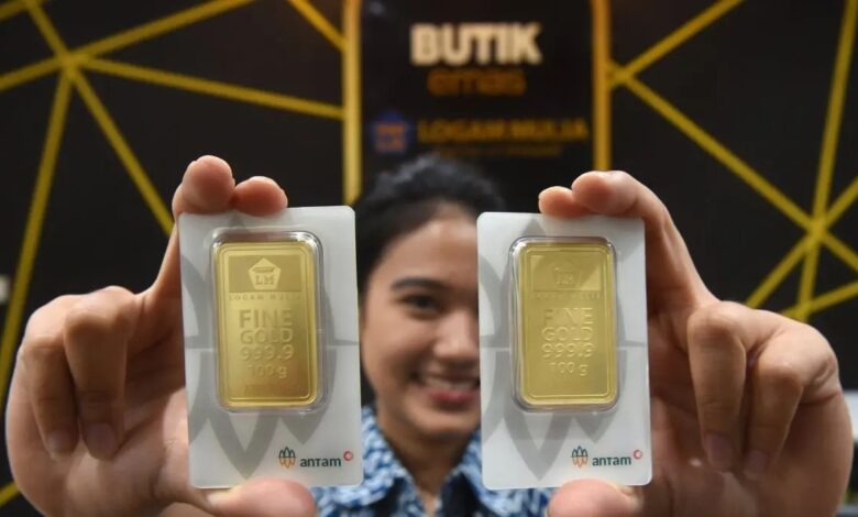 Harga Emas Pegadaian Diam di 17 Juni 2026, Antam Tetap Paling Mahal