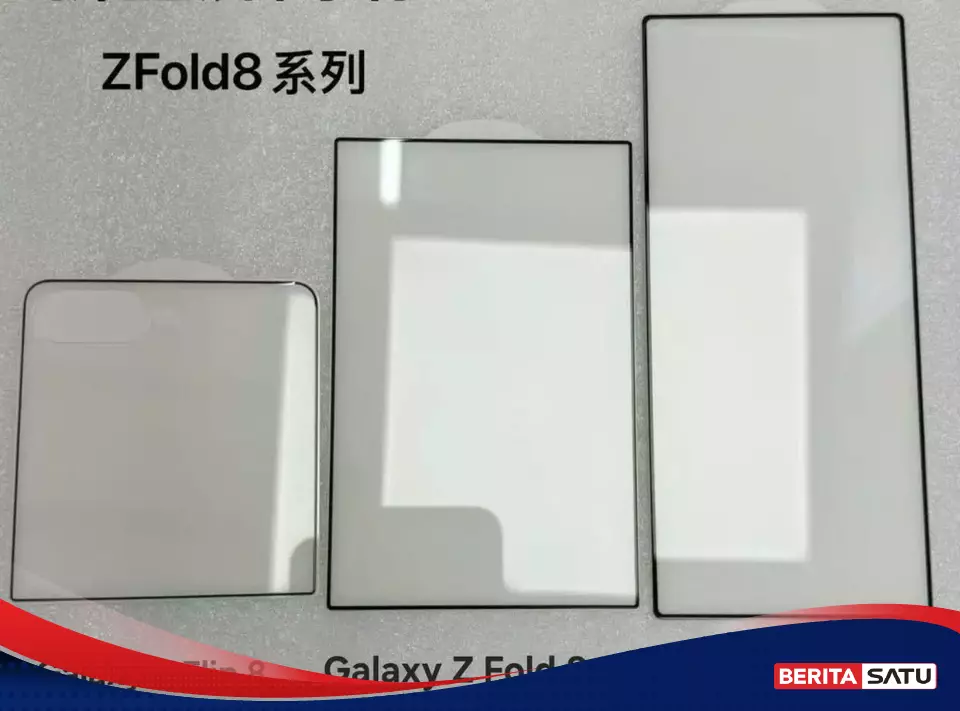 Pelindung Layar Bocor Ungkap Beda Desain Tiga Ponsel Lipat Samsung Terbaru