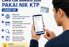 Cek Desil Bansos PKH dan BPNT Kini Bisa dari HP, Cukup Pakai NIK KTP