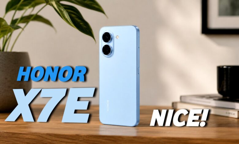 Honor X7e Menantang Tren Bodi Tipis, Bawa Baterai 7.500 mAh dan Cas 45W
