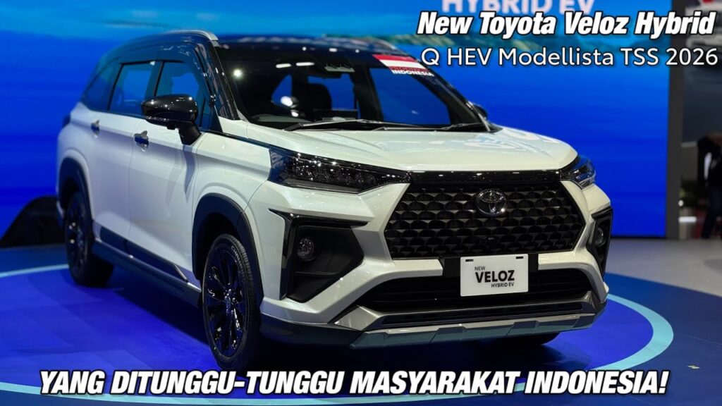 New Veloz Hybrid EV 2026, MPV Keluarga yang Tak Perlu Colok Listrik