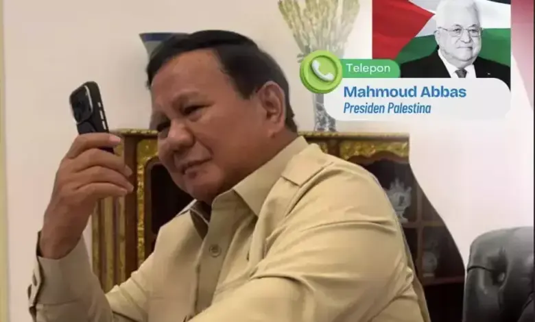 Prabowo Ditelepon Mahmoud Abbas, Pesan Dukungan Indonesia untuk Palestina Makin Tegas