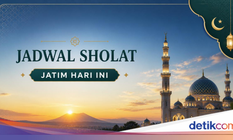 Jadwal Sholat Jawa Timur 2026, Selisih Waktu Antarwilayah Ternyata Tidak Sama