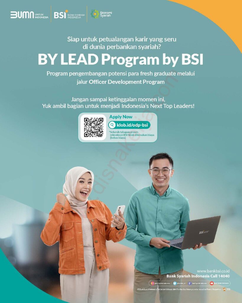 BSI Buka 2 Jalur Rekrutmen Juni 2026, Fresh Graduate Bisa Coba Magang Terstruktur