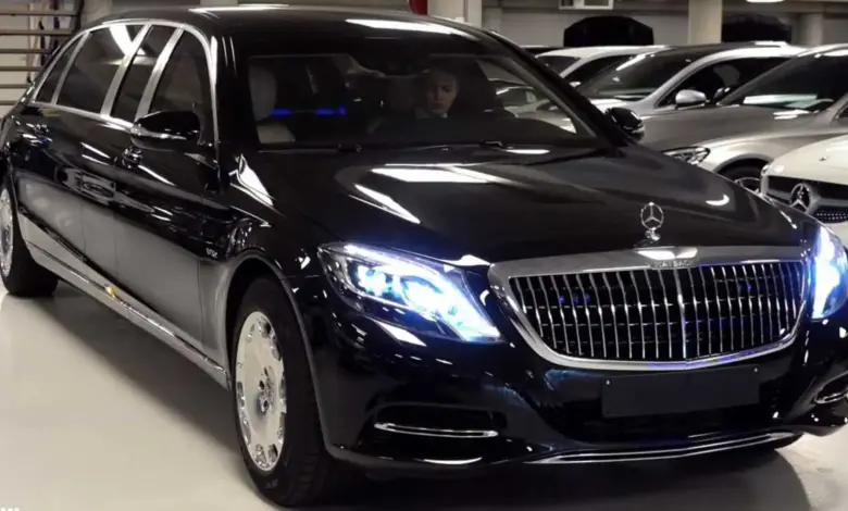 Mercedes-Benz S600 Pullman Guard Sambut Presiden Jerman di Jakarta, Seperti Benteng Bergerak