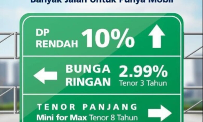 BCA Finance Pasang Bunga 4 Persen untuk Mobil Baru, Promo Tenor 5 Tahun Terbatas