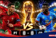 Ronaldo Tetap Jadi Starter, Portugal Siap Menekan Kongo Sejak Awal