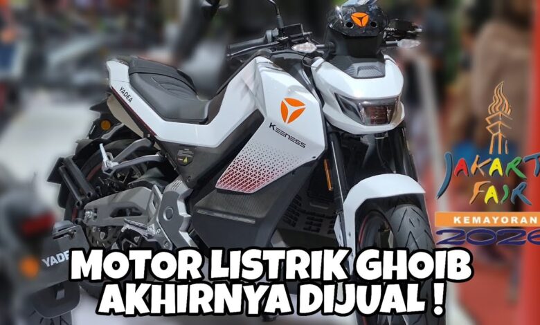4 Motor Baru di Jakarta Fair 2026, Dari Skutik Harian sampai Cruiser 250 Cc
