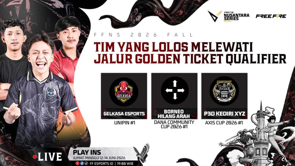 36 Tim Tersisa di Play-Ins FFNS 2026 Fall, Sembilan Tiket ke Yogyakarta Jadi Rebutan