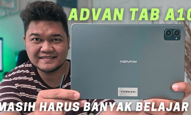 ADVAN TAB A10 Terasa Lebih Mahal, Baterai 5000 mAh Ini Pas Temani Pelajar