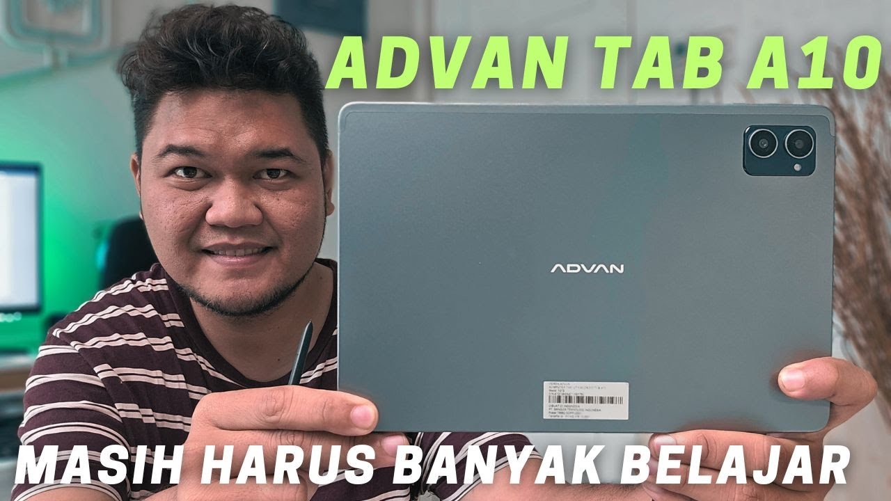 ADVAN TAB A10 Terasa Lebih Mahal, Baterai 5000 mAh Ini Pas Temani Pelajar