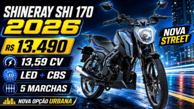 Shineray JEF 170 Naik Kelas, Mesin 169,3 cc dan Fitur Harian Makin Lengkap