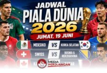 4 Laga Penentu di Piala Dunia 2026, Meksiko dan Kanada Bisa Mengunci Jalan Lolos