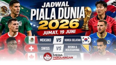4 Laga Penentu di Piala Dunia 2026, Meksiko dan Kanada Bisa Mengunci Jalan Lolos