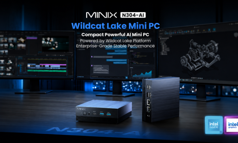 Mini PC Murah Minix N304-AI, Intel Baru dan 24 TOPS untuk AI Ringan