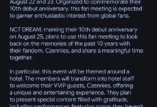 NCT DREAM Siap Rayakan 10 Tahun dengan Fan Meeting Hotel, Mark Tak Ikut Hadir