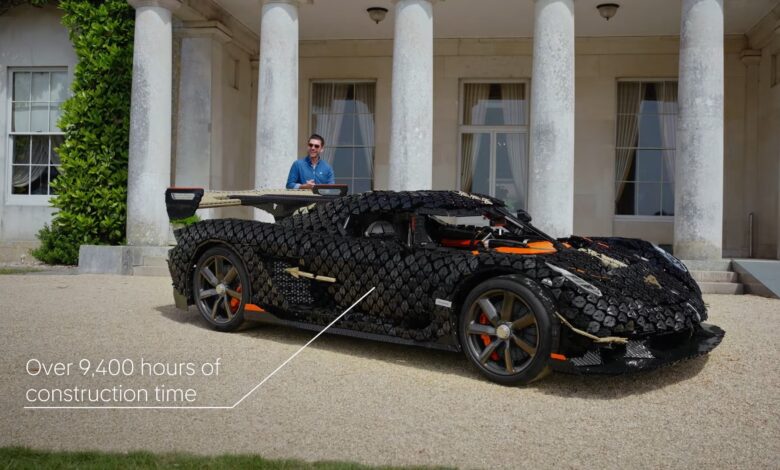 LEGO dan Koenigsegg Bawa Mobil Drivable ke 111 Km/Jam, Catat Rekor Baru di Goodwood