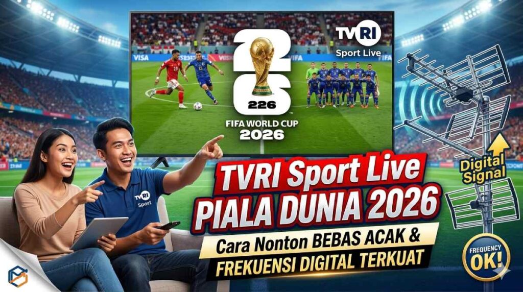 TVRI Sport Jadi Jalur Paling Aman untuk Nonton Piala Dunia 2026 di Indonesia