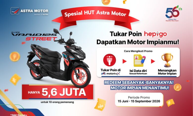 Astra Motor Jateng Tebar Subsidi Hingga Rp5,6 Juta, Ada Promo Khusus Konsumen Setia