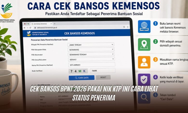 Cara Cek Status BPNT 2026 dalam Hitungan Menit, Pastikan Nama Masih Terdaftar
